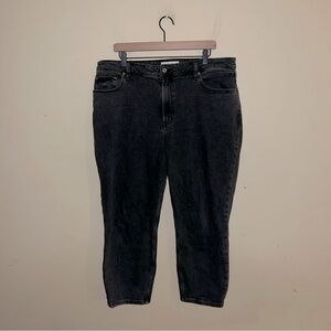 ABERCROMBIE AND FITCH curve love high rise The Mom 33/16